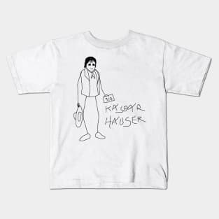 Kaspar Hauser the mystery by 9JD Kids T-Shirt